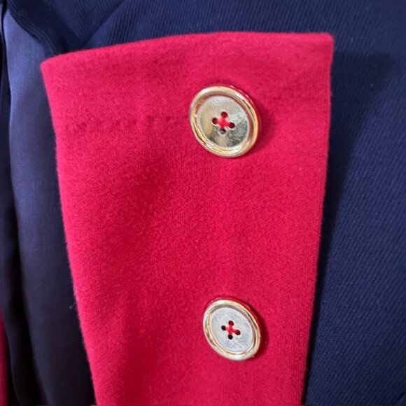 Lauren Ralph Lauren Military wool Jacket Blazer 6P - Picture 4 of 9